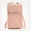 Portefeuilles Lente Vrouwen Portemonnee Eén Schouder Crossbody Tas Koreaanse Multifunctionele Telefoon Mini Handtas Kaarthouder Portemonnee Cartera