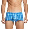 Onderbroek SEOBEAN herenondergoed Katoen Plaid Boxershorts Mannen Loungewear Nachtkleding U Bolle Ontwerp Boxers Voor Man