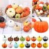 Decoratieve bloemen 2023 Mini kunstmatige Halloween Pumpkin Decor Simulatie Groente Diy Craft Party Prop Farmhouse Harvest