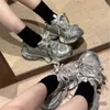 Designer Sneaker 3XL Scarpe da donna Indossate Colori abbinati Suola spessa Scarpe sportive casual B Scarpe scarpe firmate Q8YRL