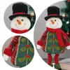 Designer Juldekorationer Strikt urval Ny produkt Fabric Art Telescopic Old Man Snowman Elk Deer Doll Adnornment Ornaments