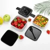 Dinnerware Classic Retro Old Vintage Black Doff Camera Bento Box Lunch Thermal Container 2 Layer Healthy Travel