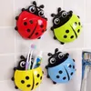 Portaspazzolino 1 pz Coccinella Animale Insetto Portaspazzolino Bagno Cartone animato Spazzolino Dentifricio Portaventosa a muro Contenitore Contenitore Organizzatore 231025