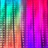 Julekorationer Musik RGB Dream Colorful Curtain LED String Bluetooth USB Festoon Waterproof Fairy Lights Year Decor Led Garland 231025