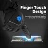 Gants de ski ROCKBROS Chauffage Moto Écran Tactile Hiver Étanche Rechargeable 4000mAh Batterie Smart Electric 231024