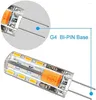 10 Stück G4 LED-Leuchtmittel JC Bi-Pin-Sockelleuchten 2 W 12 V 10 W-20 W T3-Halogenlampen-Ersatz, Querformat (Warmweiß 3000 K)