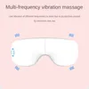 Masager oczu Składane inteligentne wibracje podgrzewanie zmęczone oczy Całe kółka Usuń relaksującą opiekę masaż instrument urody 231024