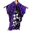 Casual Dresses Custom Women's One-Piece Dress Hawaii Polynesian Tribe Design Evening High-midjig