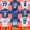 23 24 Atalanta FC Maillots de football pour hommes PALOMINO LOOKMAN EL BILAL KOOPMEINERS PASALIC DE ROON BAKKER DE KETELAERE HOLM Maillots de football à domicile