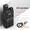 Walkie Talkie Ksun M6 Mini PMR 446 2ウェイラジオHFトランシーバーポータブルラジオ局USB充電器ワークシー16チャンネルトーキー231024