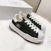 Sapatos de grife Mulheres Sapatos Maison Mihara Yasuhiro Tênis Homens Sneaker Plataforma Canvas Trainer MMY Luxo G5 Shell Treinadores de Borracha Tamanho35-46