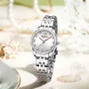 Armbandsur Curren Classy Dress Watches For Women rostfritt stål Bandklocka Kvinnlig strass Slim armbandsur Damer 231025