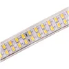 LED Strip Light 240leds Double Row 220V 110V SMD 5730 TAPE TAPE CRISTER CLESS CLEAR