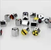 AntiTheft Dust Cap Tire valve caps 4pcslot Car Badges Emblems Tyre valves With Retail Box ZZ