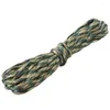 Gadget da esterno 2X 7 Corde Paracord Paracadute Resistente al campeggio Sopravvivenza Colore: Camo (2) Lunghezza: 8 M