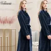 Nightgown For Women Sleepwear Flannel Long Female Home Robe Plush Soft Warm Bathrobes Housecoat Peignoir Women's193Q