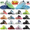Phantom GX Elite FG TF Soccer Shoes Mens Cleats Turf Trans Spikes Leather Leather Boots Boots Green Yellow Whote Black Black Red Blue Sports Shoes