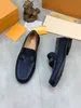 Designer New Gentleman Oxfords Dress Business Mens Winter Dark Blue With Metal Shoes Size 38-44