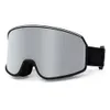 GOGGLE SKI ANTIFOG Clear Cilindrici occhiali anti -nebbia Protezione per gli occhi larghi Outdoor 231024