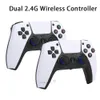 Contrôleurs de jeu Joysticks P5PRO 128G 40000 jeux Console de jeu rétro 4K HD Console de jeu vidéo 2.4G Double contrôleur sans fil bâton de jeu pour N64 PSP PS1 231024