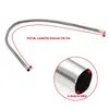 Universal Car Truck Boat -Fuel Air Parking Heater Stainless Steel Exhaust Pipe With 2 Clamps Accessories