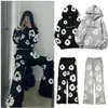 MENS READYMADE HOUDIES Flower Puff Tryckt hoodie Sweatshirt Men Top YG