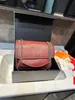 Handväska lyxdesigner Niki -kedja axelväska messenger väskor vaxartad läder klassisk klaff handväskor läder handväska quiltad klaff 10a kvalitet niki kvinnor crossbodys väska