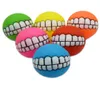 6 typer av husdjur leksaker i olika färger 75 cm emalj vokal tänder boll hund träning boll leksak hund leveranser t3i52157775882