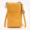 Portefeuilles Lente Vrouwen Portemonnee Eén Schouder Crossbody Tas Koreaanse Multifunctionele Telefoon Mini Handtas Kaarthouder Portemonnee Cartera