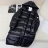 Womens Black Long Down Jackets Gree Inside Embroidery Letter Winter Outerwear Coats Supre Thick Windproof Designer Jacket Parka SML