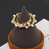 Hoop Earrings Go2Boho Golden Plated For Women Jewelry 2023 Bohemian Fashion Pearls Ear Ring Freshwater Earring Wholesale Gifts