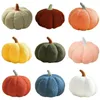 Decorative Flowers Pumpkin Plush Pillow Creative Special Shaped Sofa Cushion Soft Toys Cute Christmas Holiday Gifts For Childrens