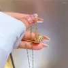 Ожерелья с подвесками, модное полое открытое ожерелье в форме ракушки с жемчугом, изысканные женские украшения из нержавеющей стали