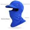 Bandanas Ski Mask Comfortable Classic Adjust Tightness Elastic Fleece Full Face Riding Windproof Warm Mens And Womens Thickened