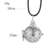 Kedjor Pentagram Harmony Ball Necklace Essential Oil Diffuser Openable Cage Pendant Delicate Mexico Bola Jewelry Gift
