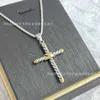 DY Ketting Designer Klassieke Sieraden Charme sieraden ketting Dy Cross Kettingen Populaire Twisted Wire Hanger Kerstcadeaus Hoge kwaliteit Mode luxe sieraden