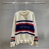 Men's designer Spring Women's sweater Long sleeve jumper Crewneck cartoon knit high-end jacquard knit sweater coat top S-XXL b37