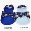 Dog Apparel Dog Apparel Embroidery Clothes Bag Set Pet Cat Christmas Dress Vest Chinese Year Tang Suit Puppy For Small Medium Home Gar Dhwtf