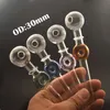 10 Stück Rauchpfeifen Pyrexglas Ölbrenner Rohr Mini Kleine Handpfeife Öl Nagel Smok Zubehör Wasser Handbrennen für Dab Rigs Tube Tabak Trockenkräuter Werkzeug