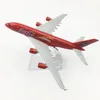 Flygplan Modle 1 400 Skala 16cm Cola Airlines Airbus A380 Metal Alloy Airplane Aircraft Model Decoration Plan Kids Christmas Gift Collectible 231024