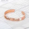 Urok Bracelets Niestandardowe Mankiety Bracelety dla kobiet stal ze stali nierdzewnej Banles Bransoletka Femme Choink Party Biżuteria Prezent BFF Q231025