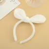 Hair Accessories Plush Cute Bow Headbands Girls Fairy Band Face Wash Headdress South Korea Wholesale