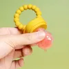 Autre bébé alimentation silicone fruits mangeoire avec couvercle alimentaire supplément de légumes sucette infantile Nibber dentition vaisselle 231025