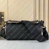 Män designer väskor mjuk polochon väska messenger väska crossbody handväska tote axel väska topp spegel kvalitet m46796 handväska påse