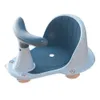 Badkarplatser Baby Shower Seat Född Baby Bath Seat Spädbarn Barn Småbarn Kids Anti Slip Safety Stol Badrum Badkar Mattbad Sät Stöd 231025