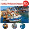 Puzzles Adults Puzzles 500 Piece Large Puzzle Game Architecture Tourist Attraction Interesting Toys Adults and Kid Toy Children GiftL231025