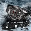 Armbandsur Lige Mens Watches Casual Chronograph Waterproof Military Sports Wrist Watch Fashion Quartz Calender Man Clock Relogio Masculino 231025