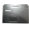 Asus GL504GM-1B için Dizüstü Palmrestkeyboard Touchpad ile arkadan aydınlatmalı yeni siyah kapak Belçika Be 90NR00K2-R31BE0 V170162