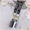 Party Favor Keychains Lanyards Prime Drink Rubber Keychain Cute Bottle Key Chains Ornament Car Bag Pendant Keyring HZ0033 Home Garden Dhpou