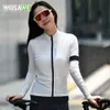 Other Sporting Goods WOSAWE Summer Cycling Long Sleeve Bicycle Jersey Women's Quick Dry Coolback Breathable Top Gym Road Bike Mountain Clothing 231024